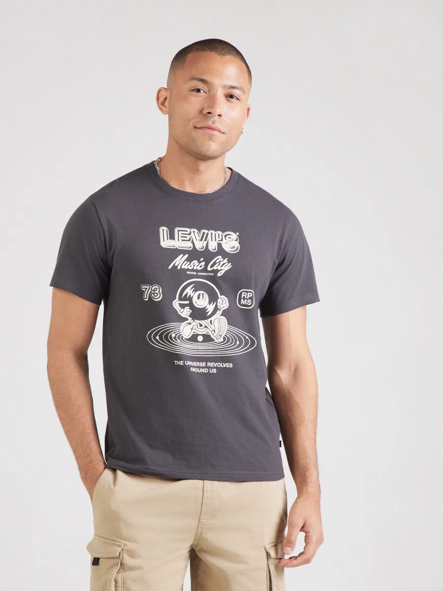 Футболка LEVI'S, черная LEVI'S — фото 2