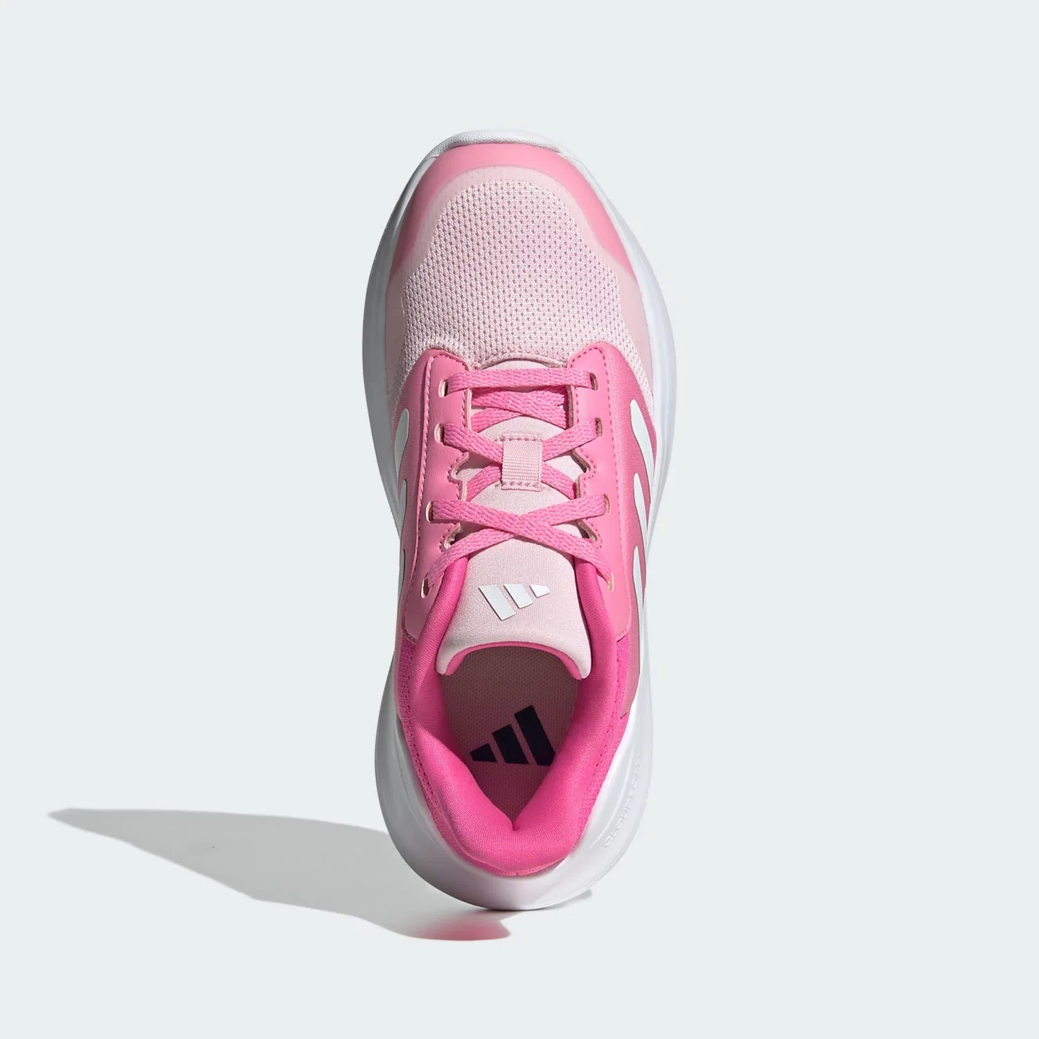 Детские кроссовки с шнуровкой Tensaur Run 2.0 Adidas, Rosa Weiss Magentapink — фото 3