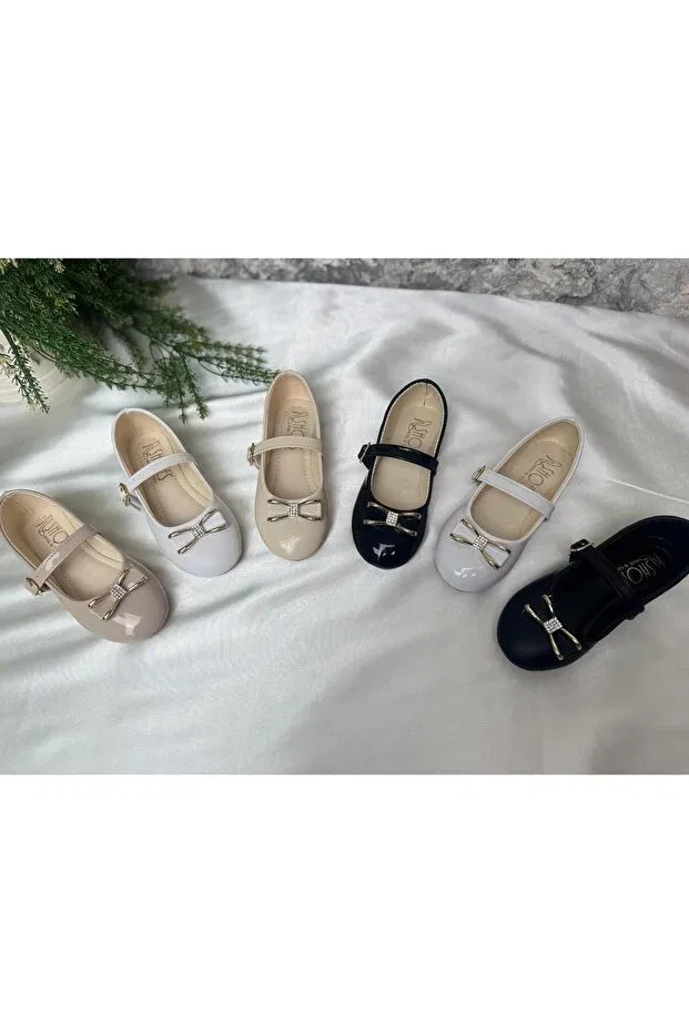 Детские балетки для девочек с ремешком Daily useful comfortable belted adjustable baby kids' ballet, Shoes, Multicolor — фото 3