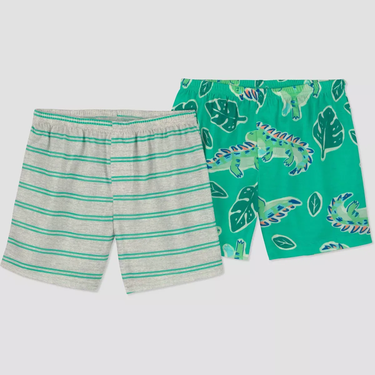 Детский комплект пижам для мальчиков с принтом Stomping Sleep NIT SLEEPWEAR, Green — фото 2