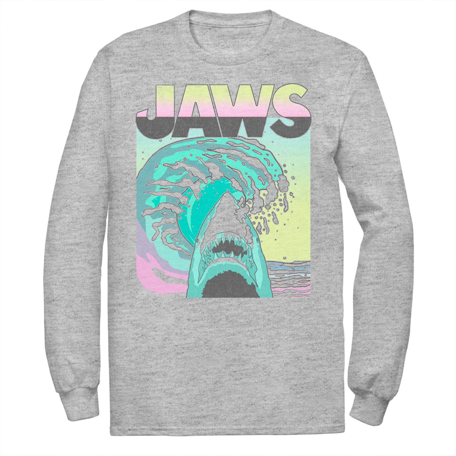 

Мужская винтажная футболка с плакатом Jaws 80s Jaws Licensed Character