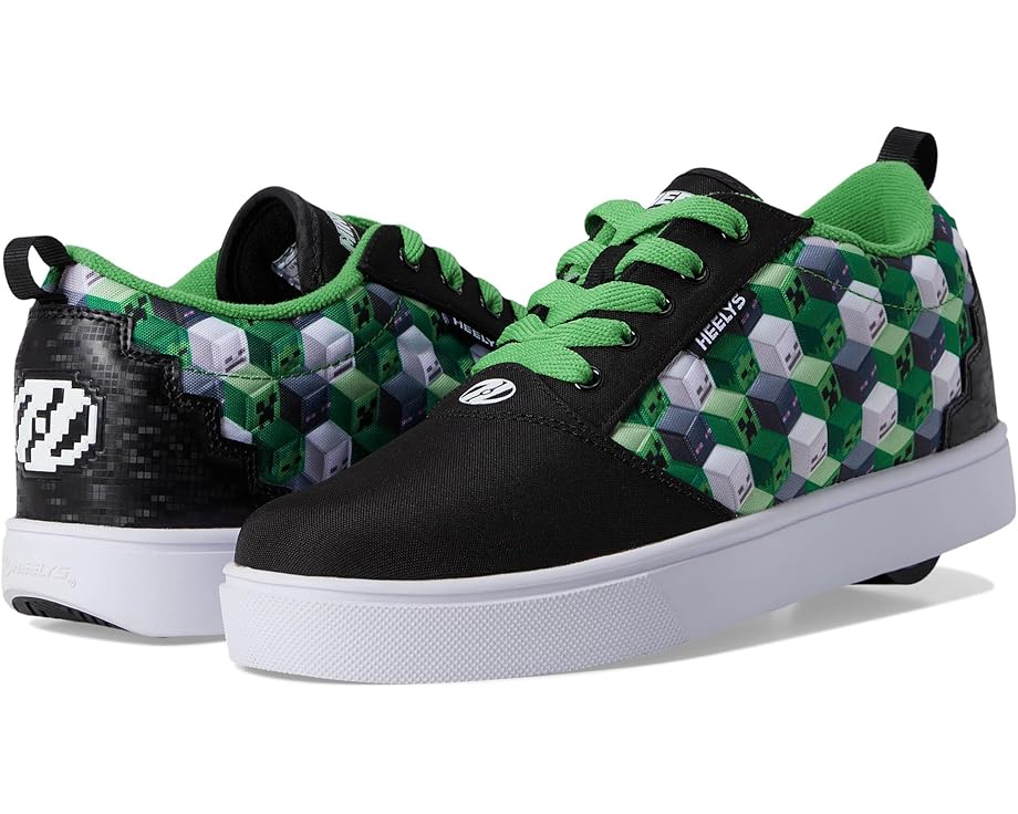 

Кроссовки Heelys Minecraft Pro 20, цвет Black/Green/White