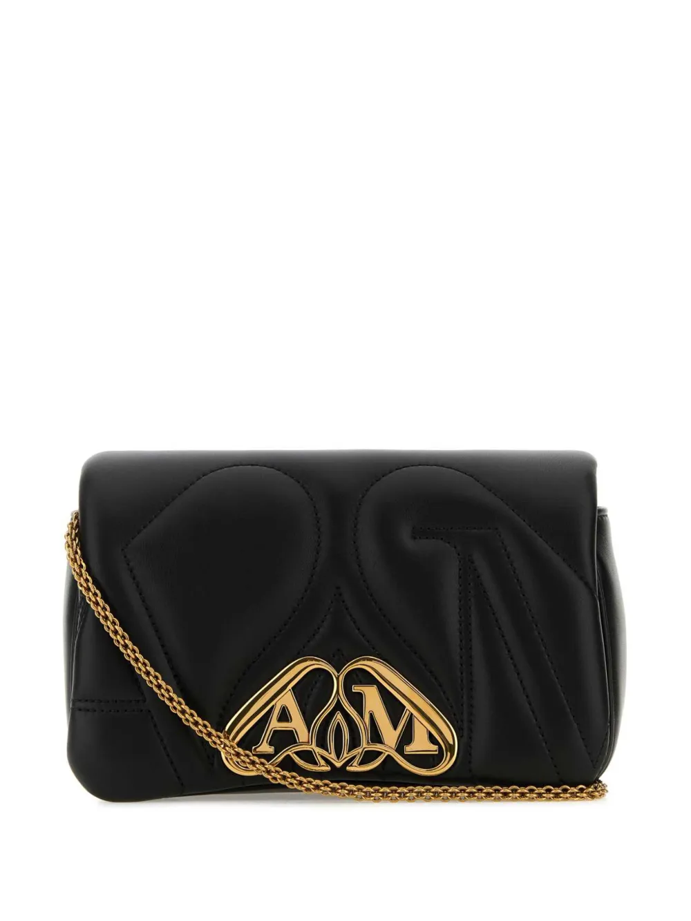 

Сумка через плечо The Seal Alexander McQueen, черный