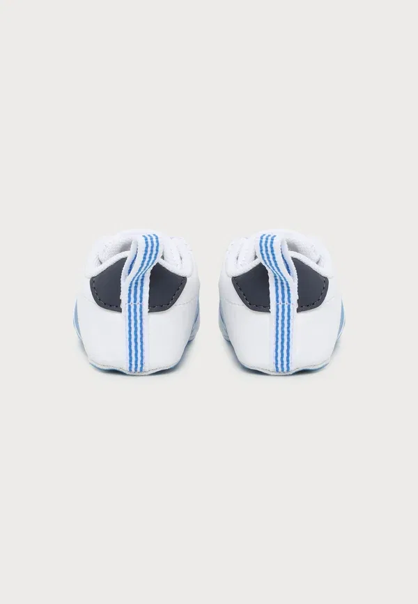 Детские туфли Grand Court Crib унисекс - первые туфли Adidas Performance, белый/синий — фото 3