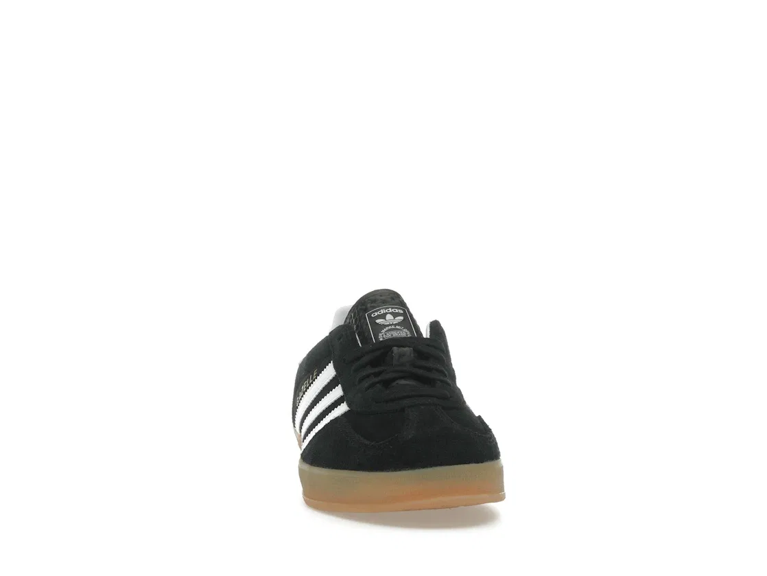 Детские кроссовки Lifestyle Adidas Gazelle Indoor, Core Black/Cloud White/Gum — фото 2