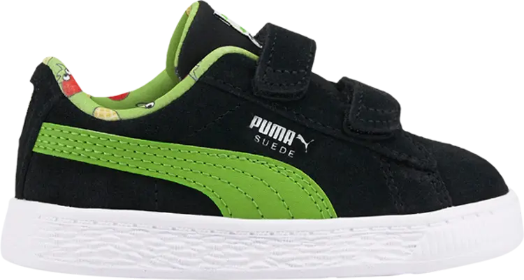 

Кроссовки Puma Suede Light Flex Infant Fruitmates - Black Greenery, черный
