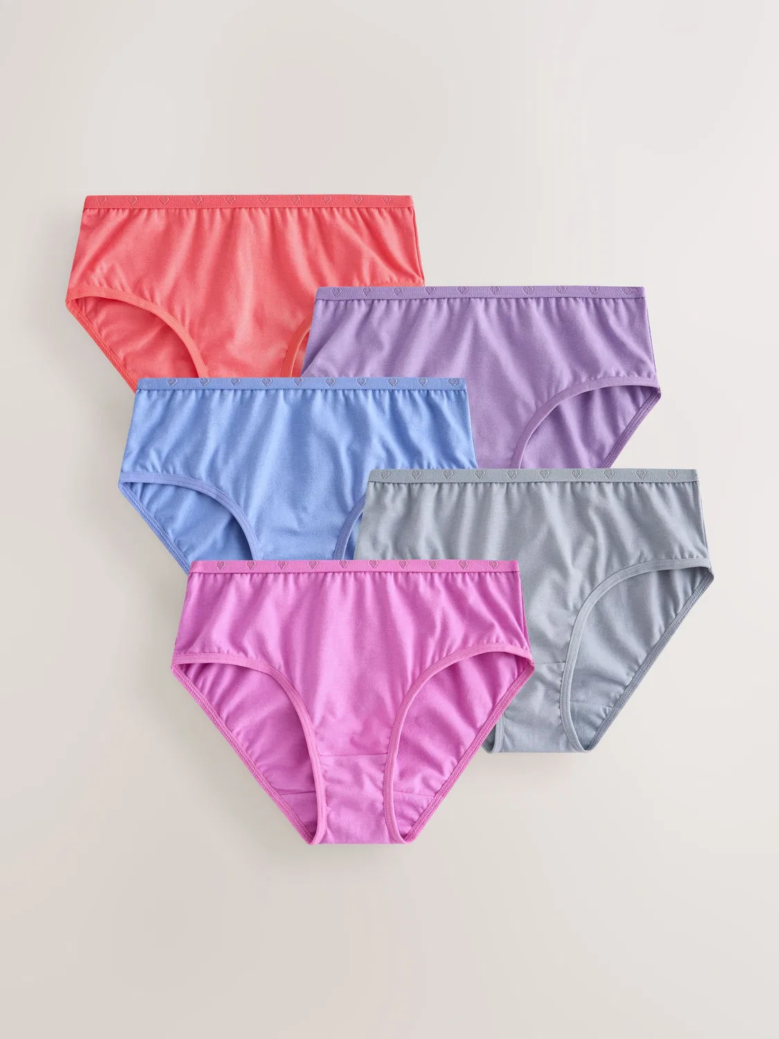 Трусы 5шт Next Purple/Pink