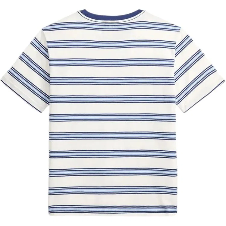 Детская футболка хлопковая Polo Ralph Lauren, White — фото 3