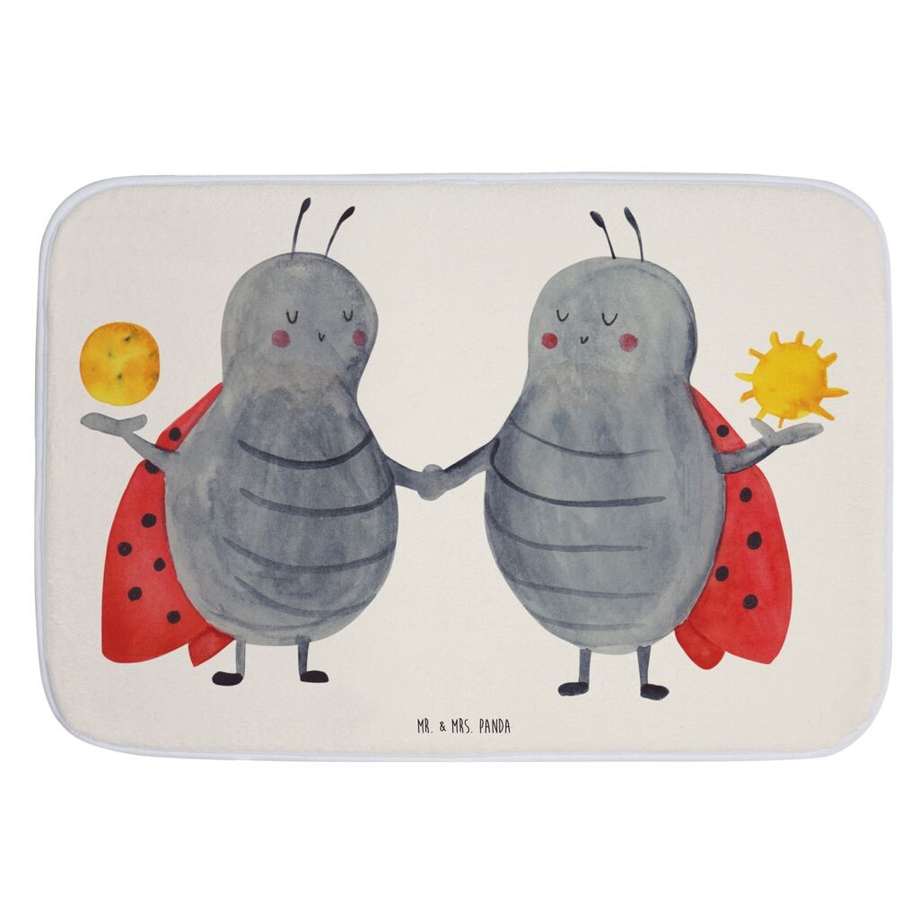 

Коврик для ванной Mr. & Mrs. Panda, знак зодиака Близнецы - белый - подарок, коврик для ванной, астрология, коврик для ванной, Lucky Beetle, коврик для душа, знаки зодиака, коврик для ванной