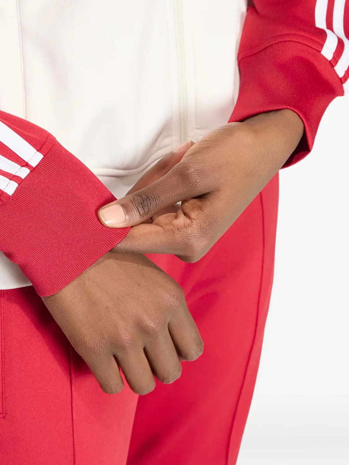 Спортивная куртка SST TT Adidas, красный — фото 4
