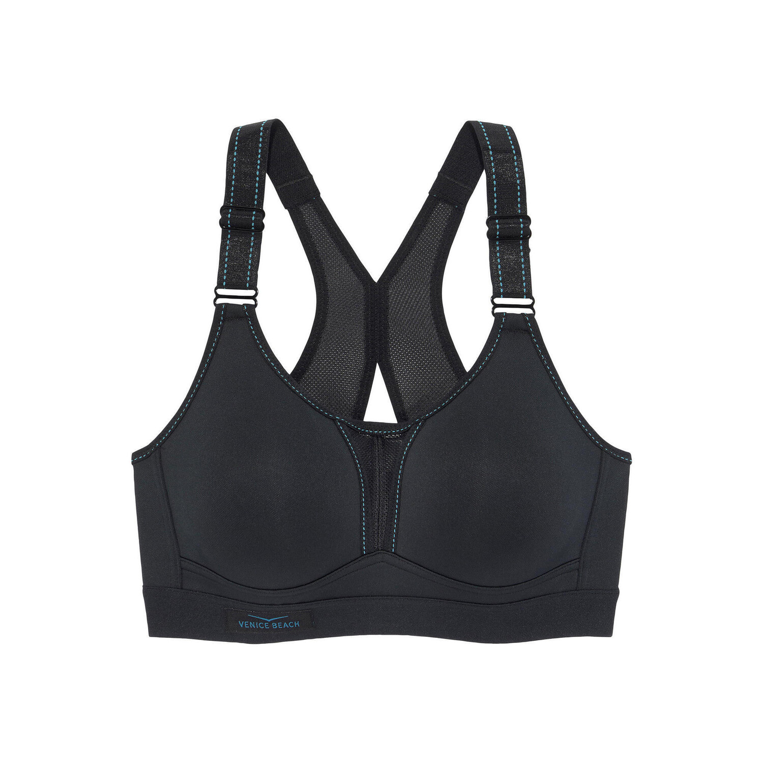 

Спортивный бюстгальтер LASCANA ACTIVE с формованными чашками, черный