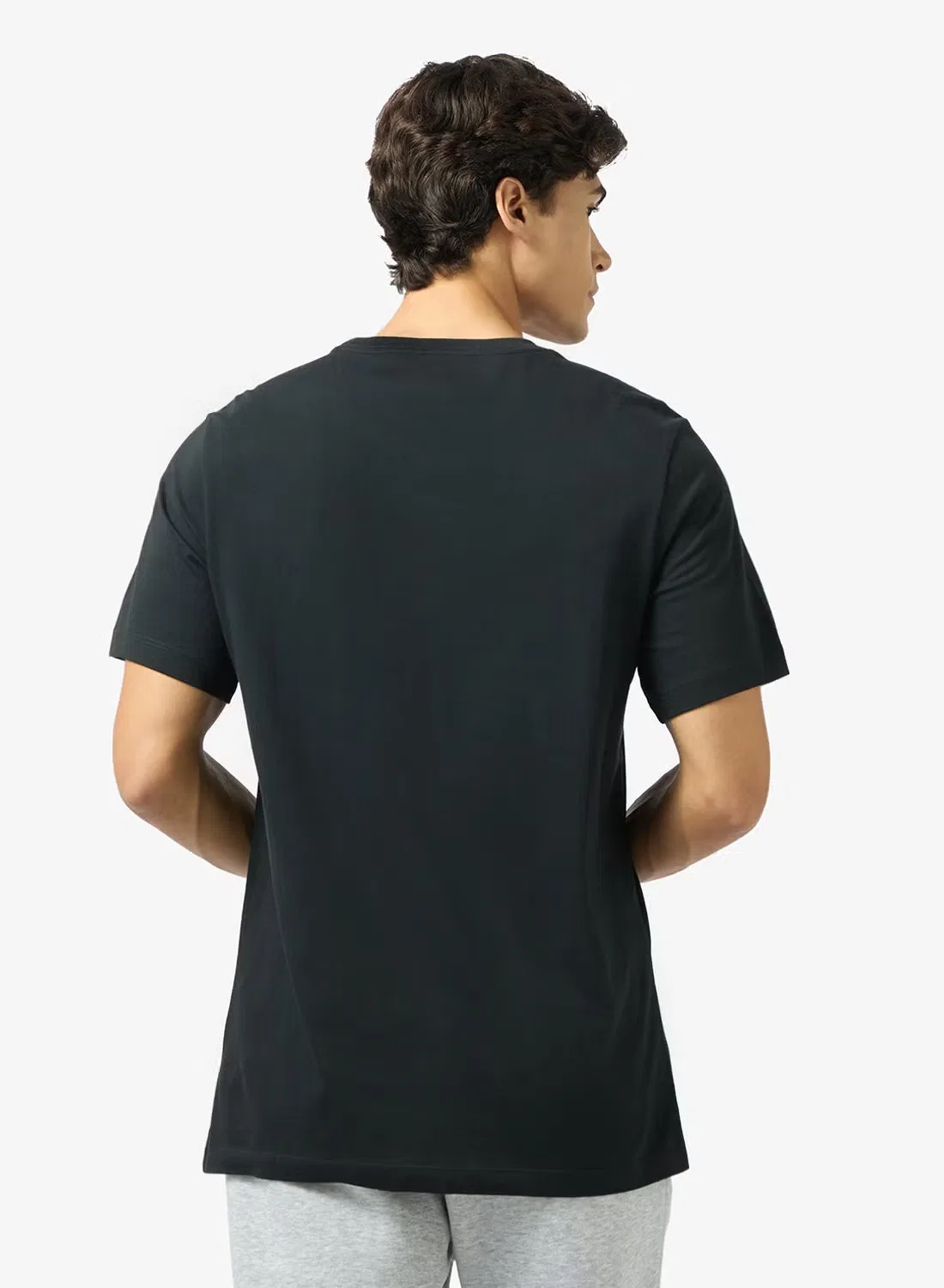 Футболка с принтом Just Do It Pack Standard Nike, черный — фото 2