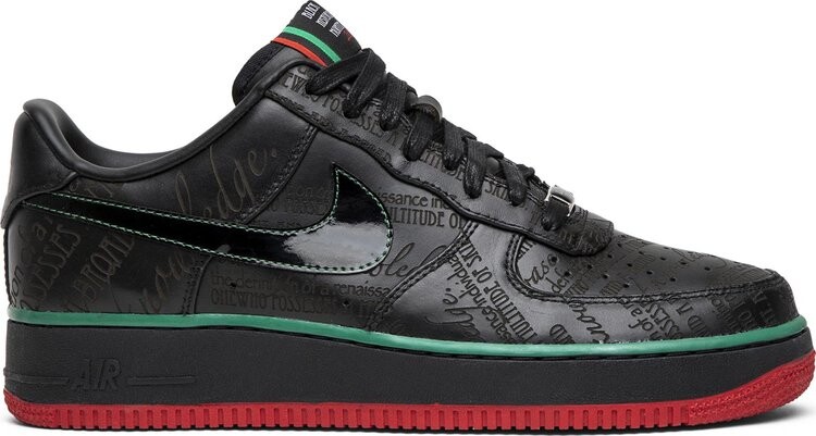 

Кроссовки Nike Air Force 1 Low Premium 'Black History Month' 2010, черный