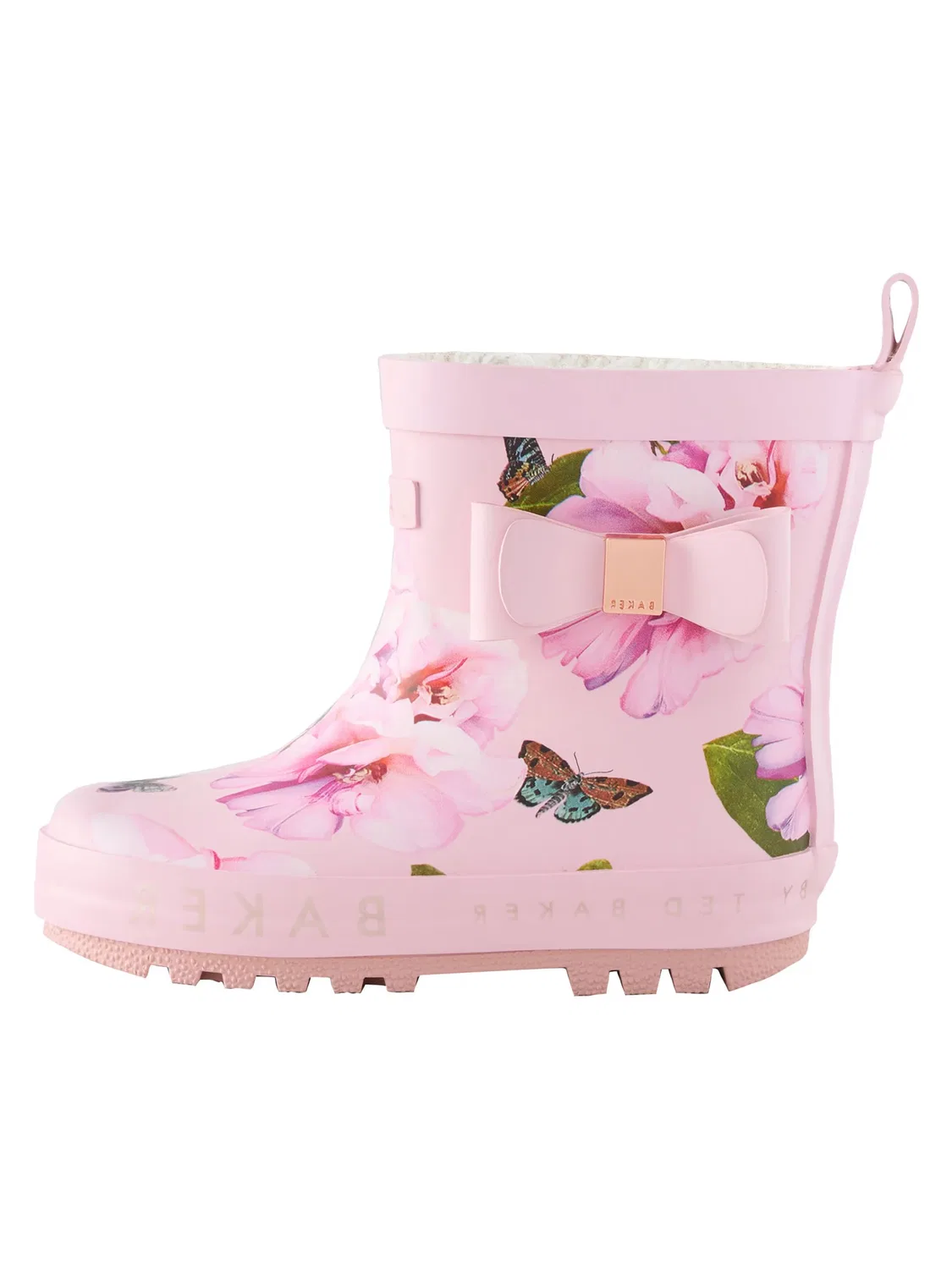 Резиновые сапоги Baker by Ted Baker розового и пастельно-розового цвета