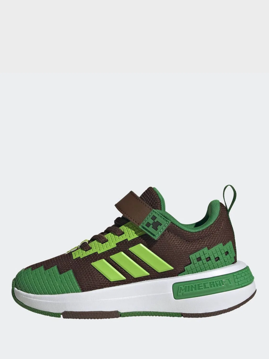 Кроссовки с эластичной шнуровкой adidas Minecraft Pro, коричневый — фото 3