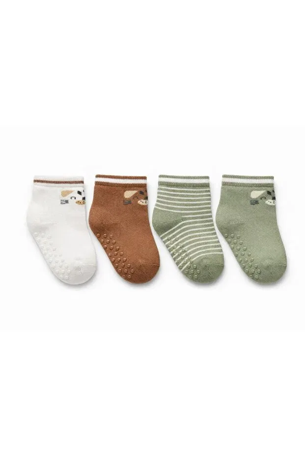 Детские носки хлопковые 4 шт Solde Socks, Multicolor