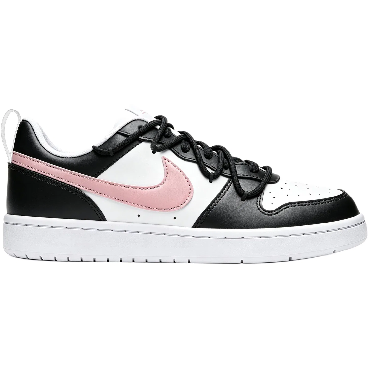 Детские кроссовки для скейтбординга с закрытым носком, Court Borough 2, Nike, Pink — фото 3