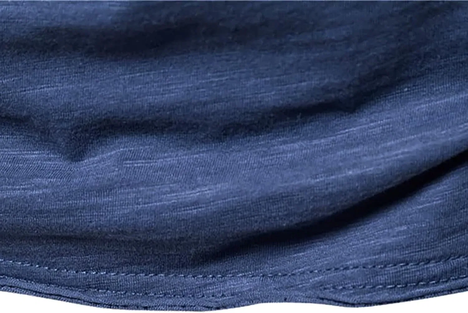 Мужская футболка с V-образным вырезом, 2 шт., Black/Blue — фото 4
