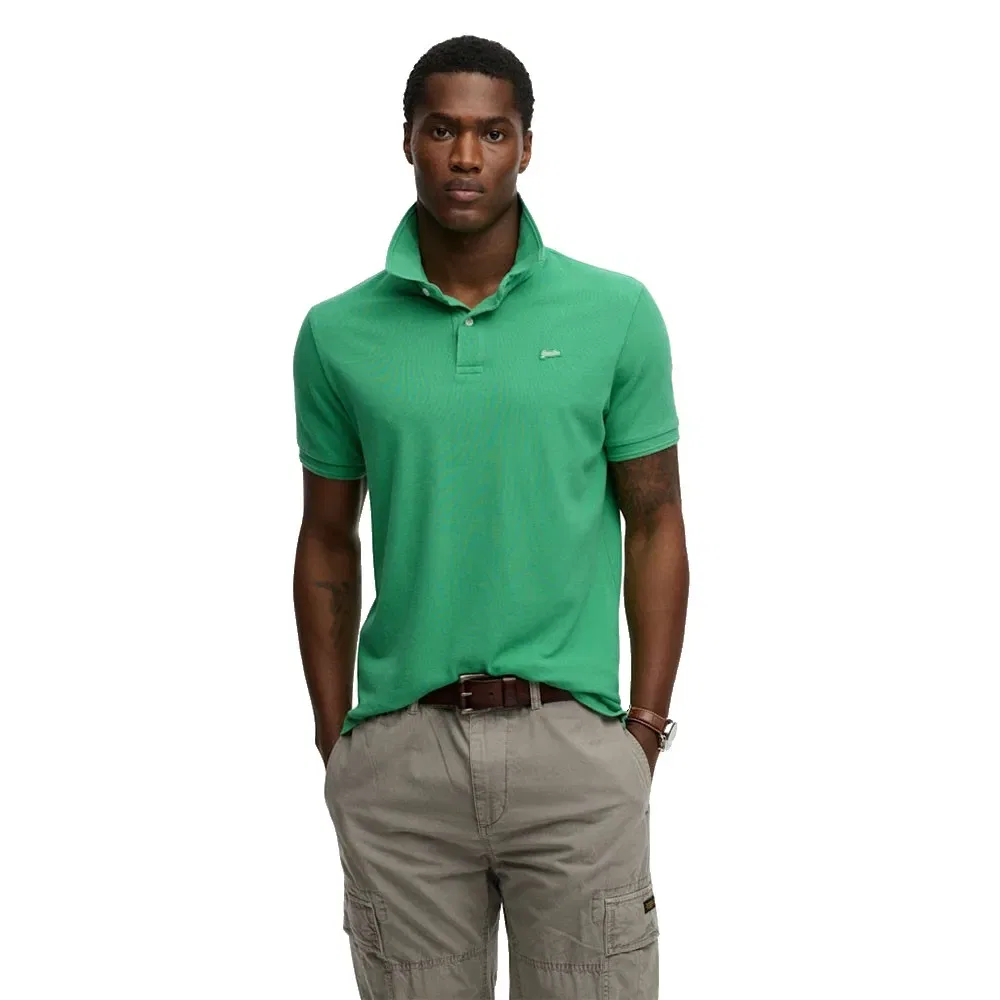 Свитер Classic Pique Superdry, зеленый