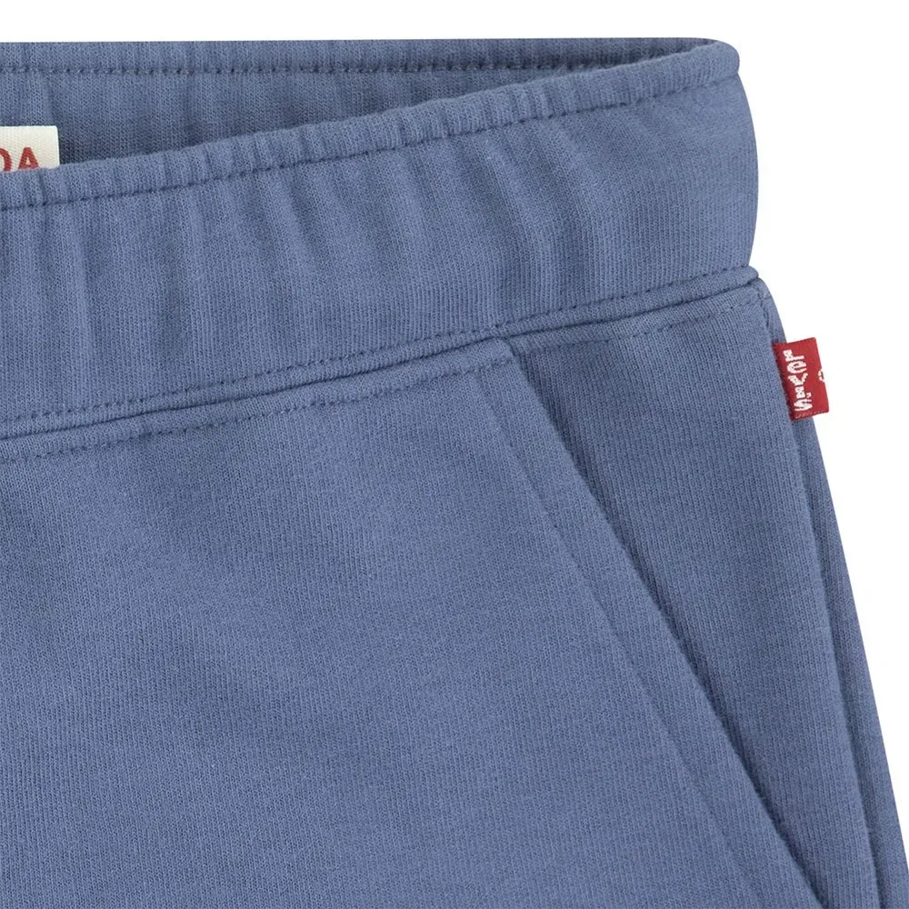 Детские широкие брюки из флиса с моделью Wide Leg Fleece Levi's, Blue — фото 3