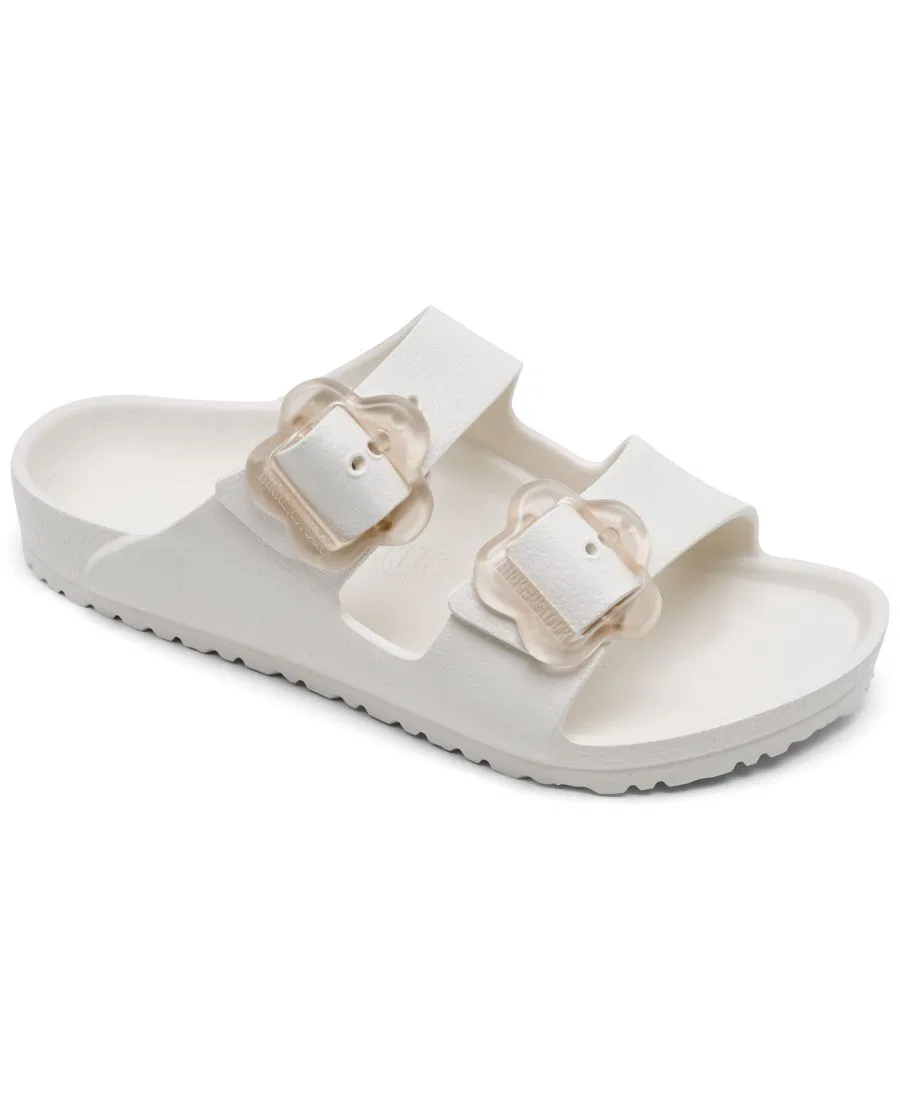 Сандалии Birkenstock Little Girls Arizona EVA Flower, Eggshell