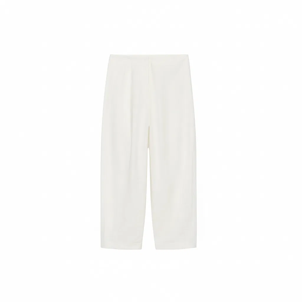 Женские брюки прямого кроя Frosted White ZARA, Frosted White