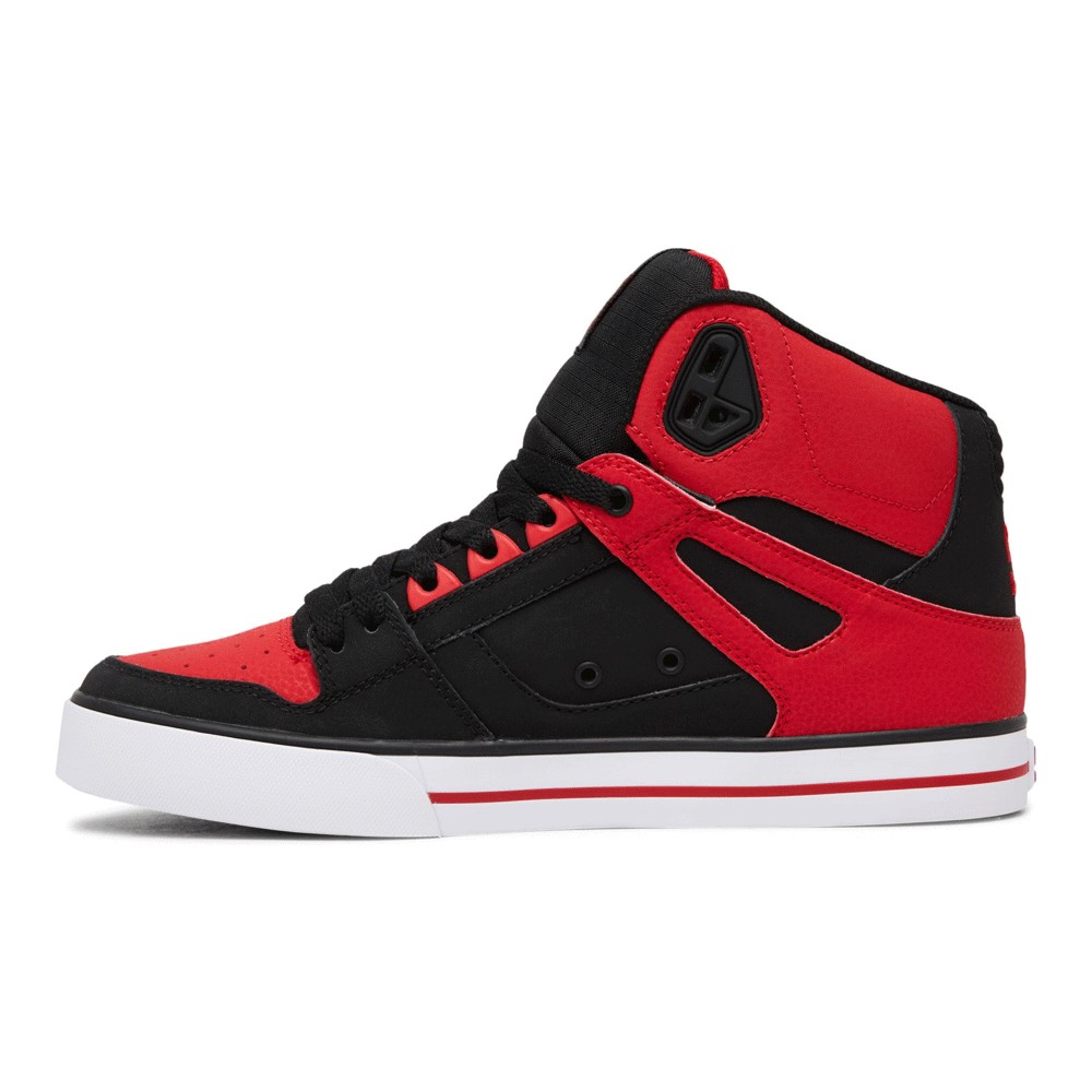 Кроссовки Dc Shoes Pure Unisex, fiery red/white/black - фото