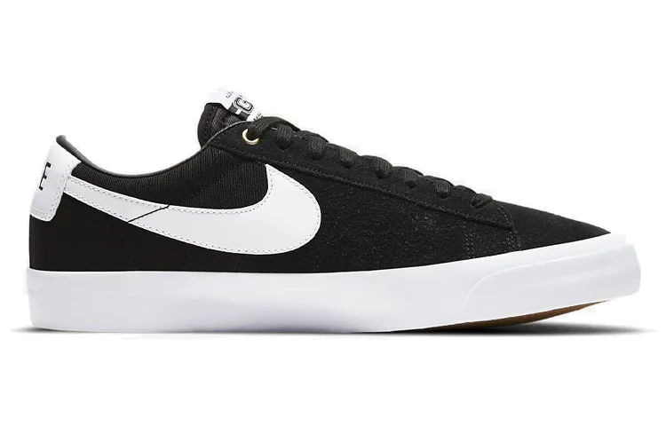 Кроссовки Nike SB Zoom Blazer Low Pro GT, черный/белый — фото 2
