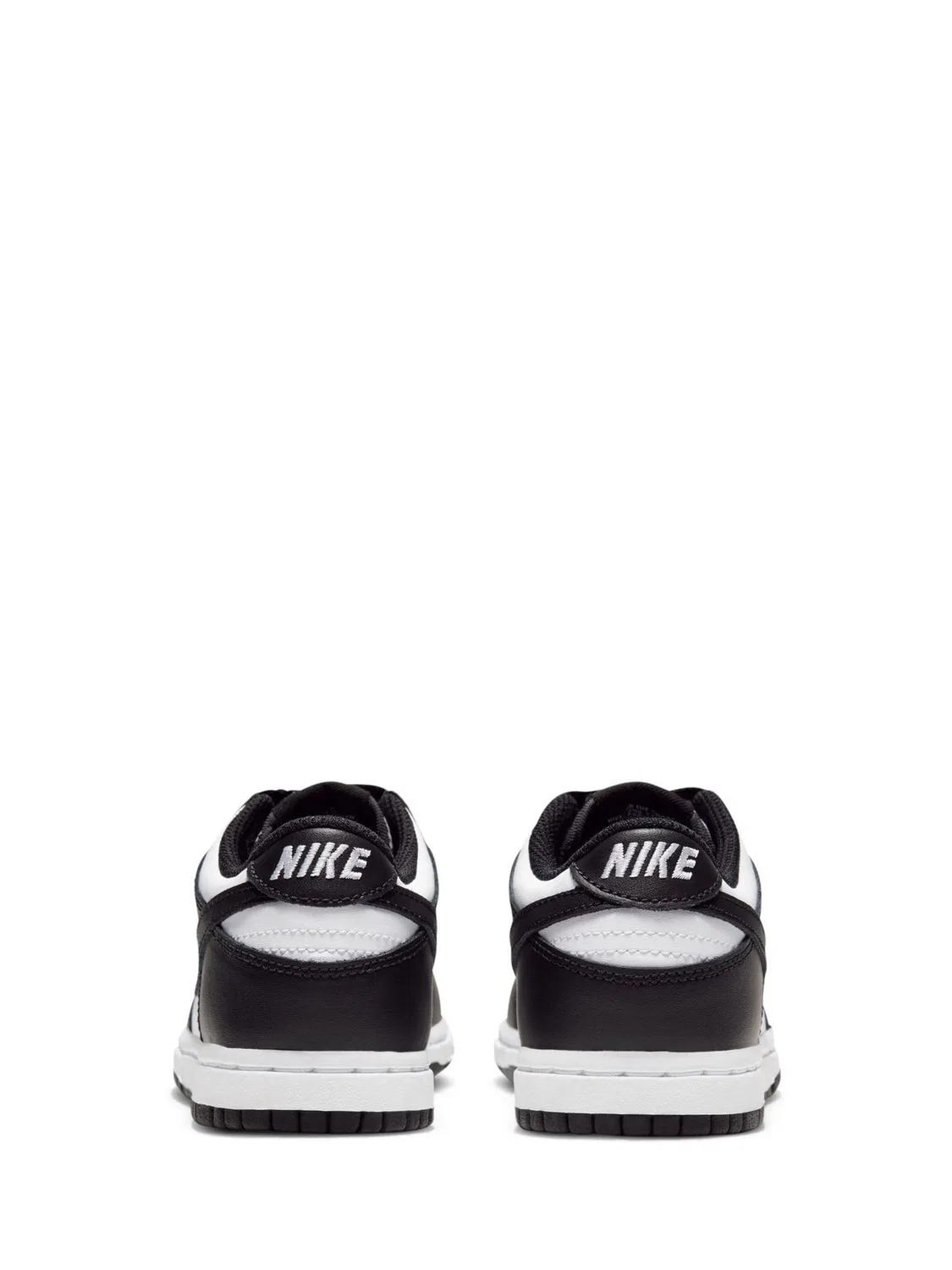Кроссовки Dunk Low Nike, черно-белые — фото 4