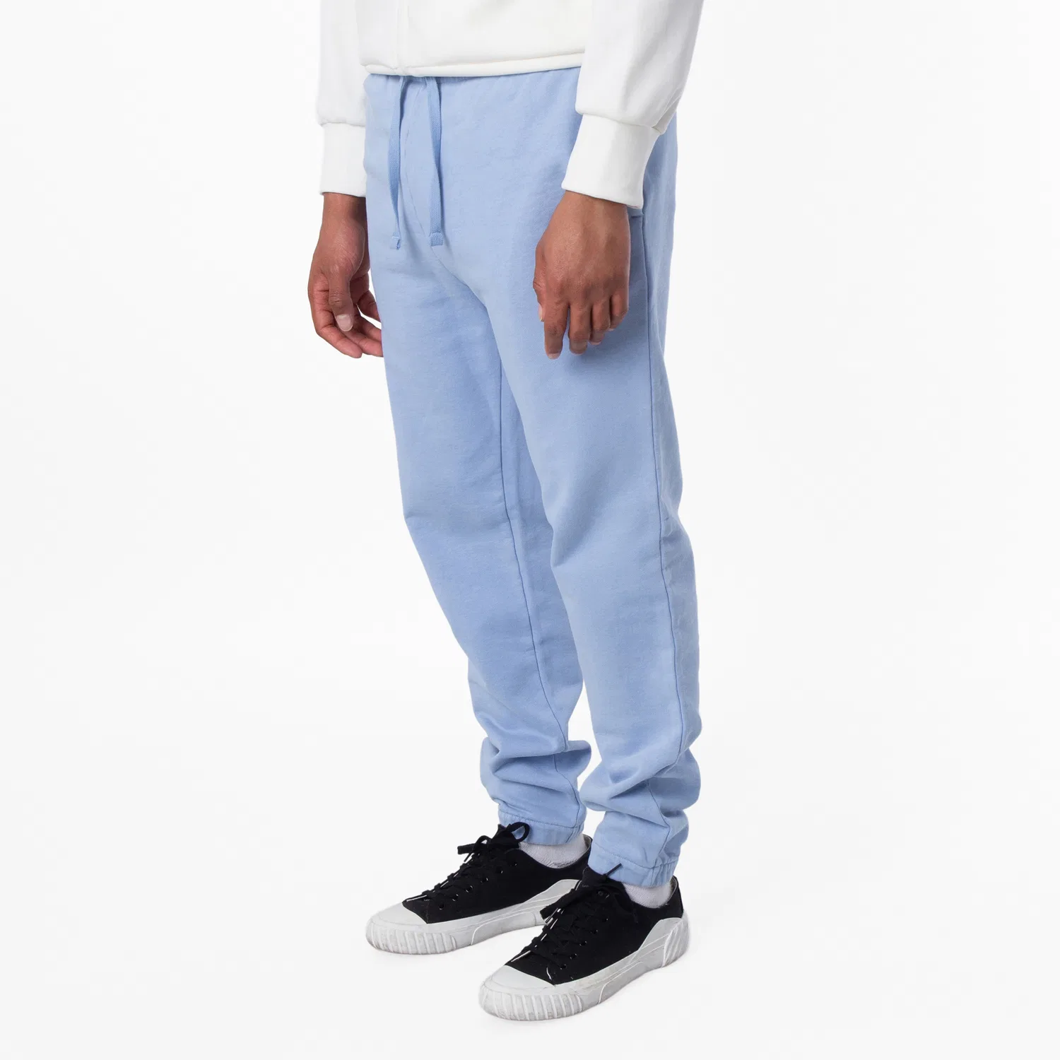 Джоггеры хлопковые с вышитым логотипом Logo Embossed Cotton Joggers Polo Ralph Lauren, Blue — фото 3