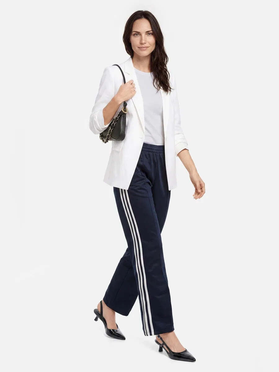 Брюки ADIDAS ORIGINALS Regular Pants, цвет морской синий — фото 4