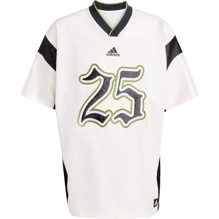 Футболка спортивная с принтом Originals JY2762 adidas, Бело-черный — фото 3