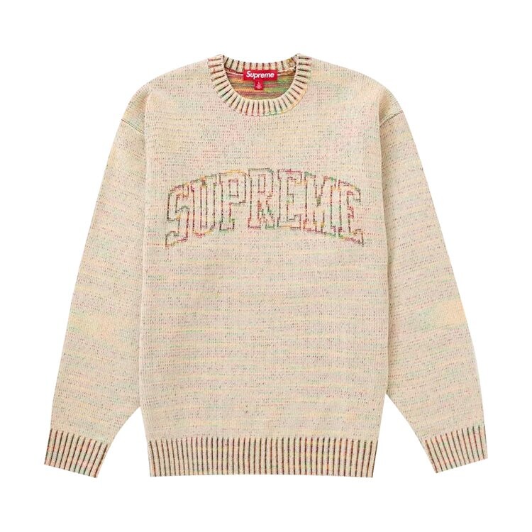 

Свитер Supreme Contrast Arc Sweater, белый