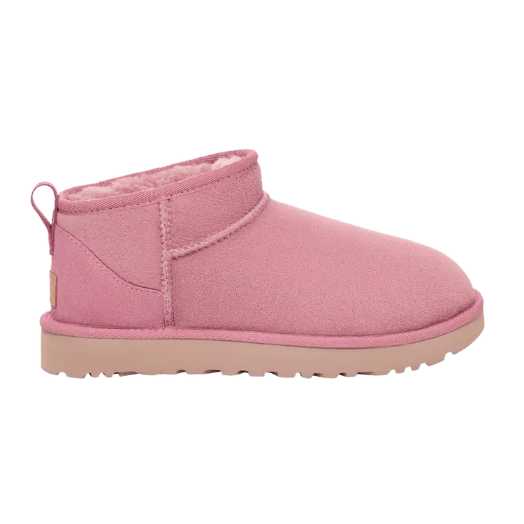 Ботинки короткие UGG Wmns Classic Ultra Mini, розовый