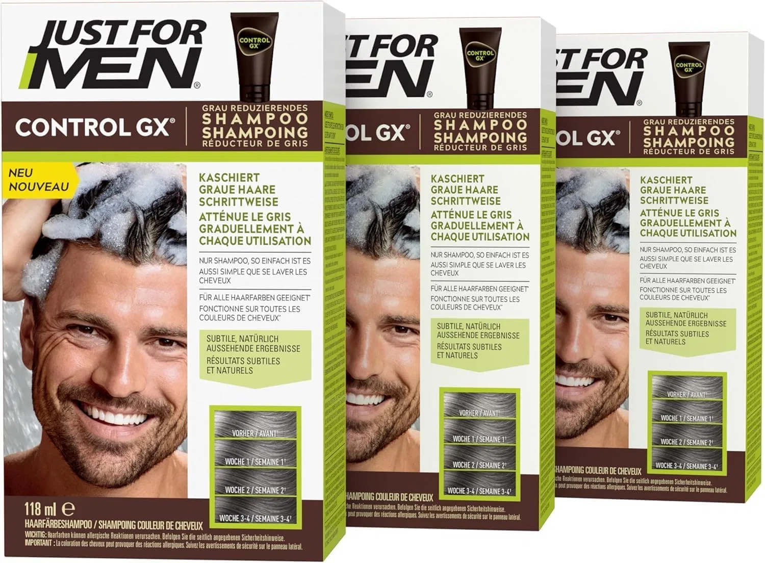 Шампунь для мужчин «Control GX» от Just For Men Just For Men
