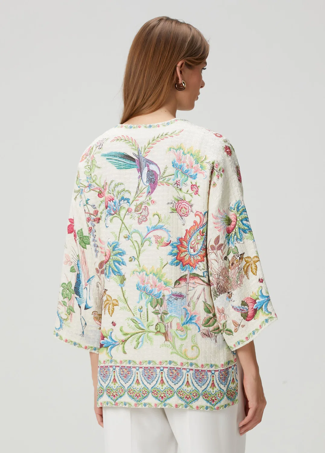 Блуза Etro, мультиколор — фото 4