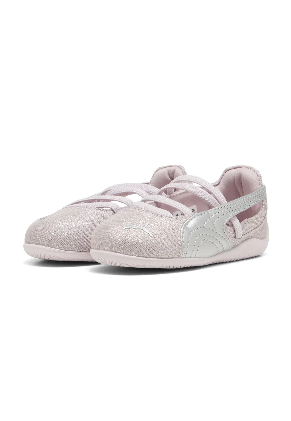 Балетные туфли Speedcat Ballet Let It Shine Inf унисекс с ремешком на щиколотке Puma, Misty Pink-Powder Pink — фото 2
