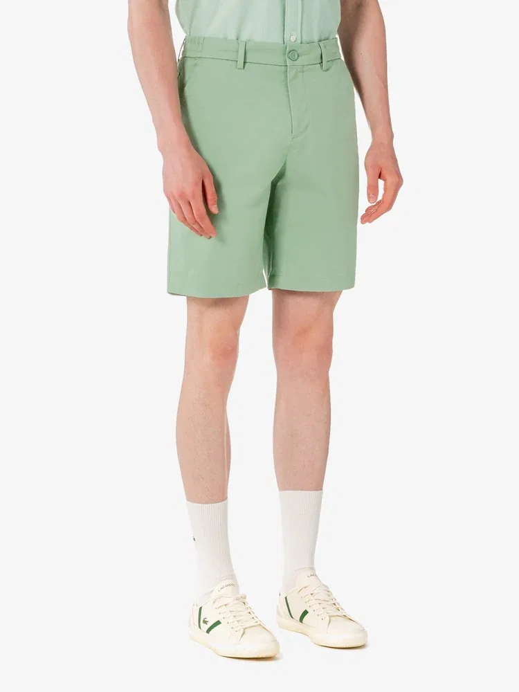 Шорты Bermuda Chino LACOSTE, Apple Green — фото 2