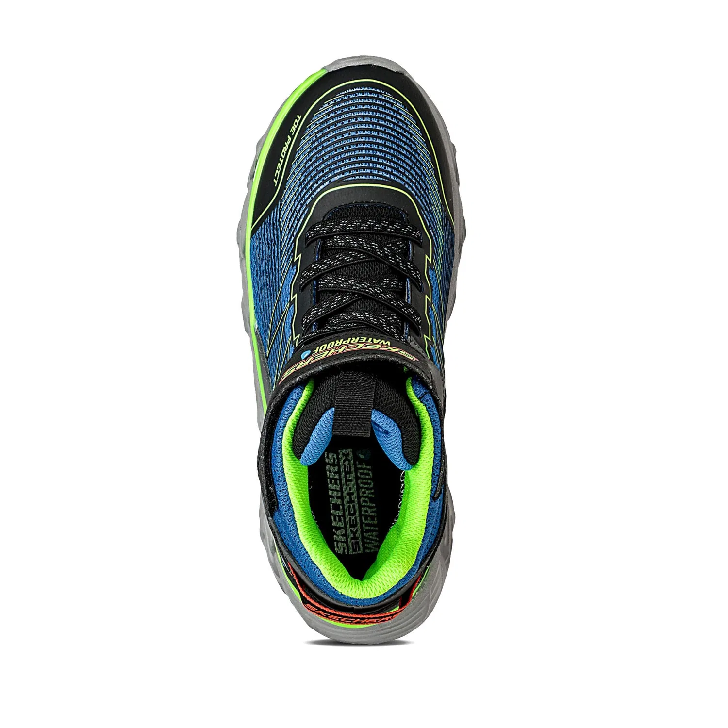 Детские кроссовки для мальчиков с технологией Tech Grip - High Surge Skechers, Blu Reale Nero — фото 2