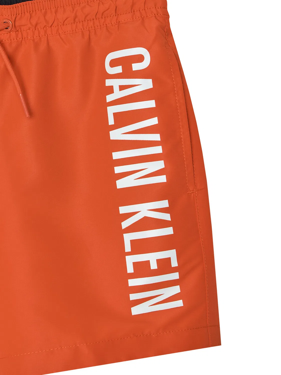 Плавки-шорты стандартного кроя для мальчика Calvin Klein Swimwear, красный — фото 3
