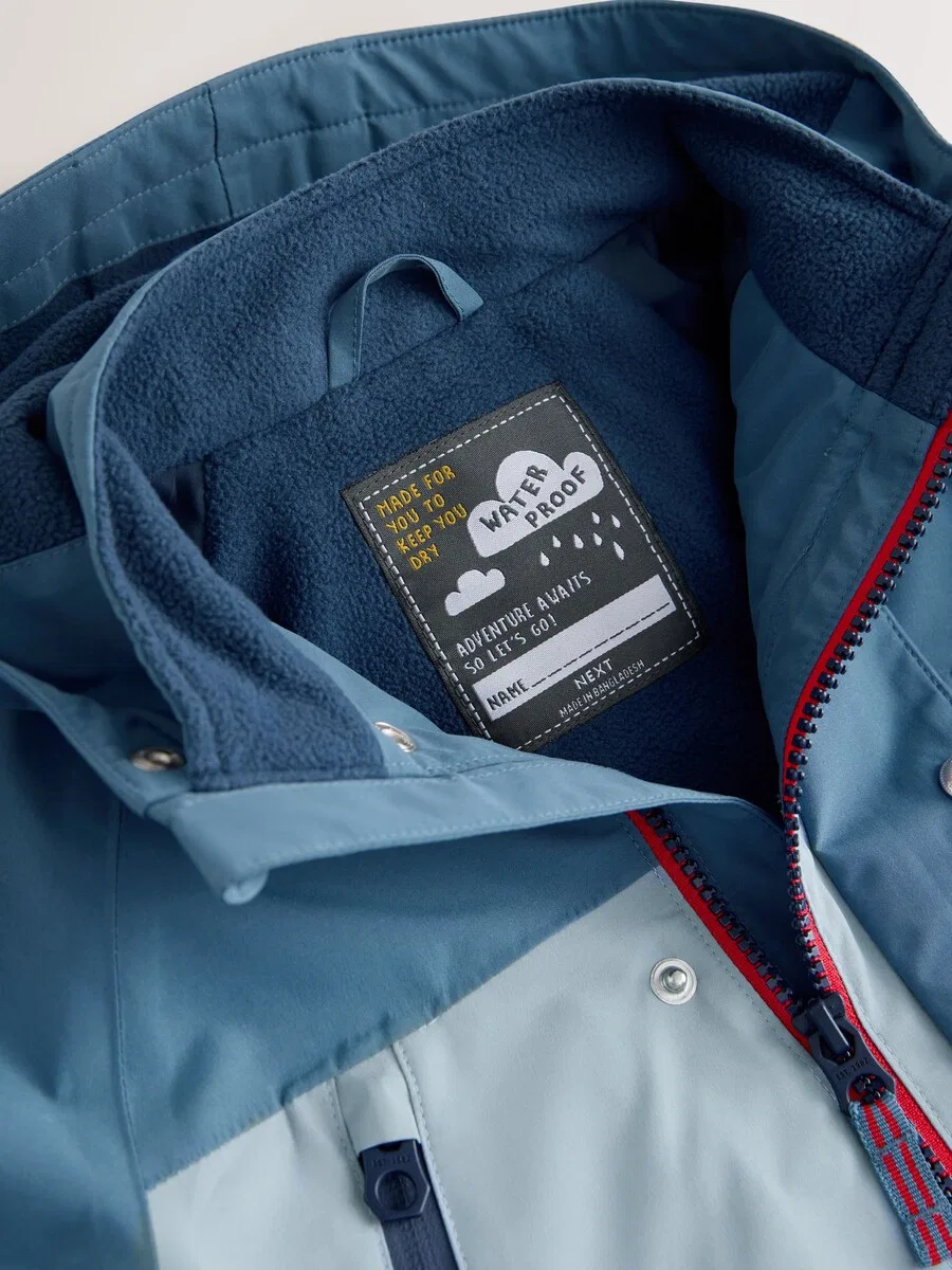 Спортивная куртка Next Performance Jacket небесно-голубого и светло-голубого цвета — фото 4