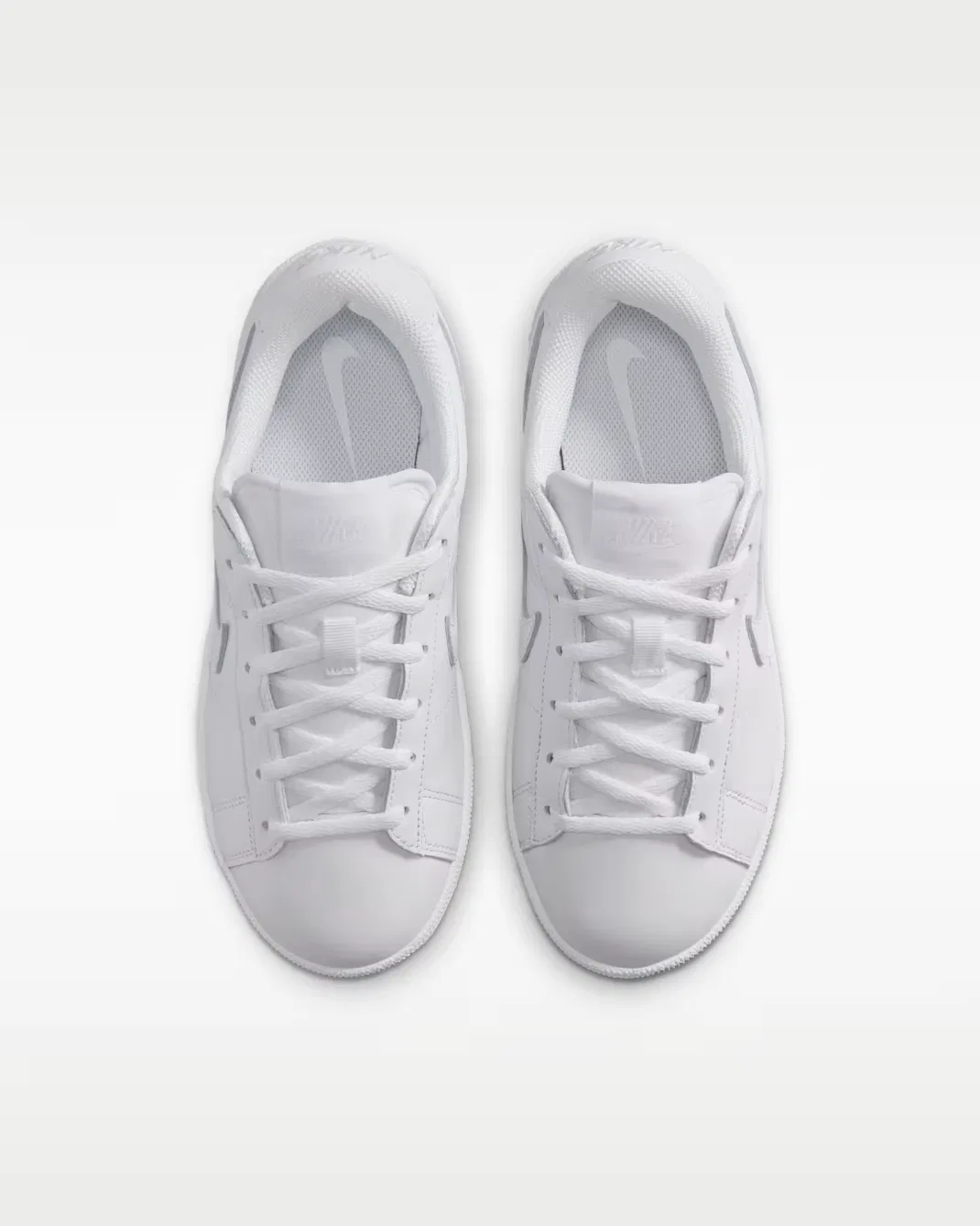 Кроссовки для детей постарше Nike Tennis Classic, White/White/White — фото 4