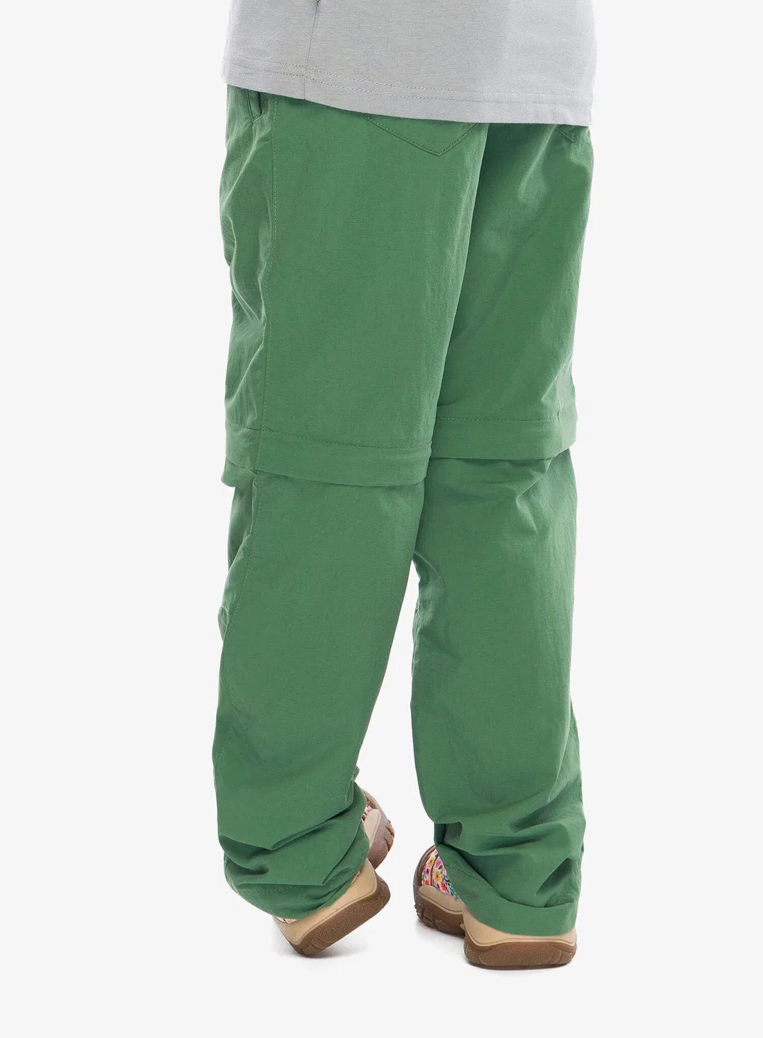 Детские брюки с защитой от комаров Kids Detective ZO Pants Vaude, Grun — фото 4