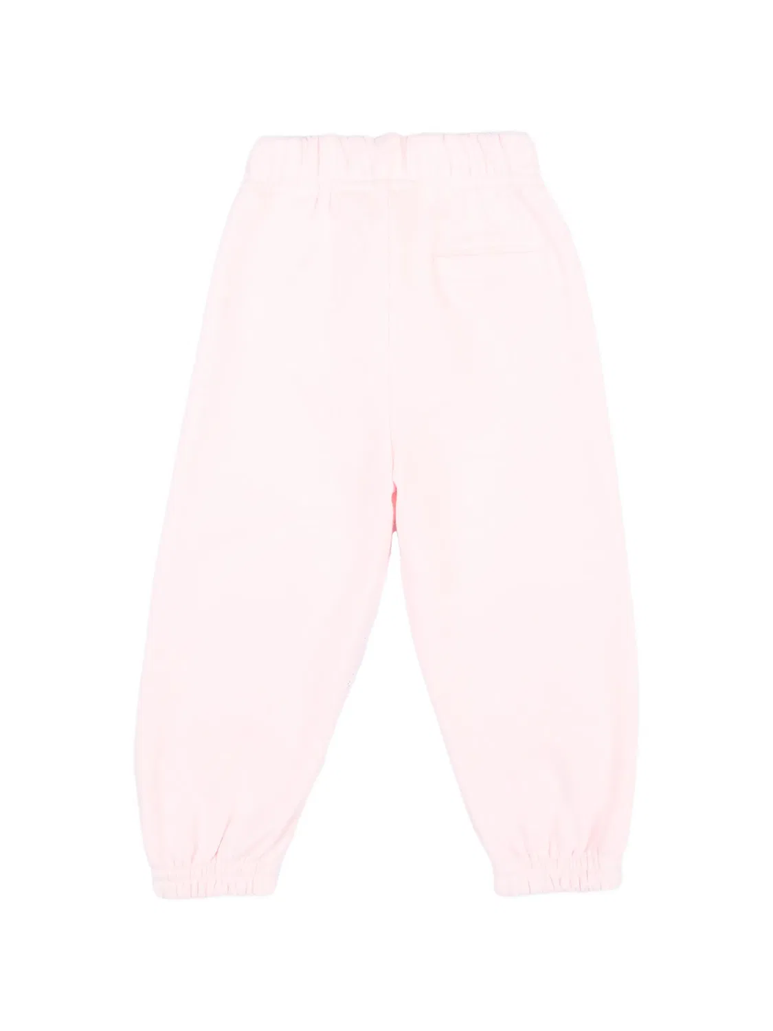 Спортивные брюки с эластичным поясом и логотипом Palm Angels Kids, розовый — фото 2