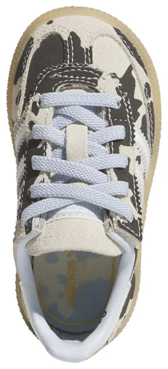 Кроссовки для мальчиков Handball Spezial Adidas, цвет Core Black/Off White/Crystal Sky — фото 4