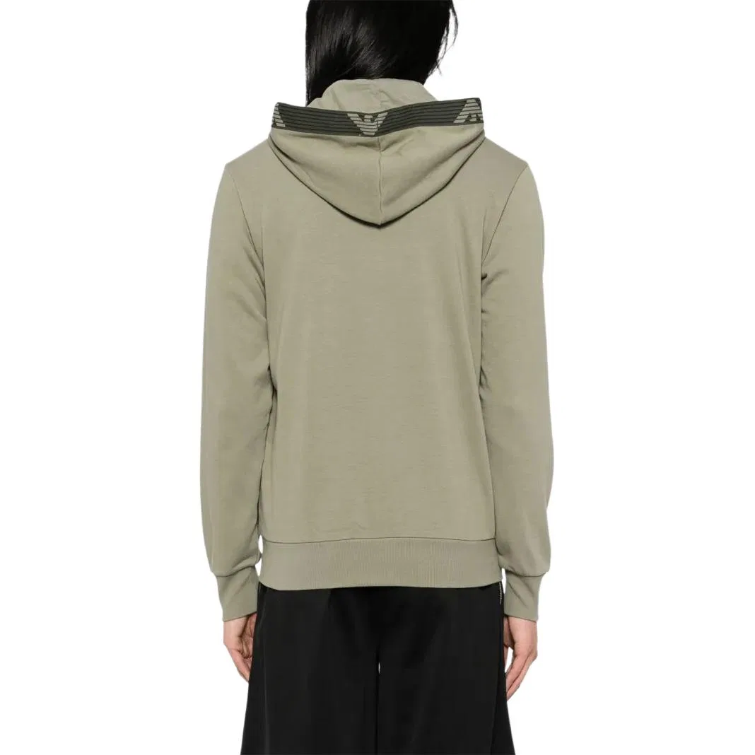 Мужской свитшот EMPORIO ARMANI, Olive Green — фото 4