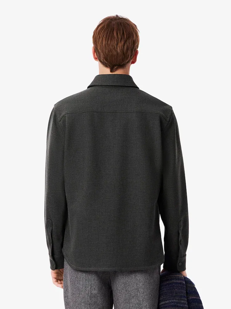 Оверсайз рубашка Double Face LACOSTE — фото 3