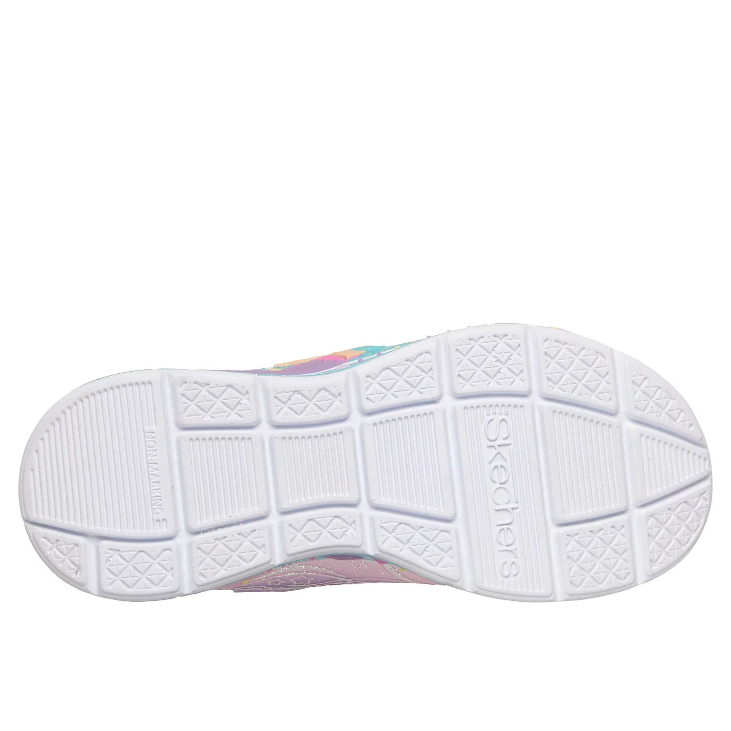 Детские кроссовки с мерцающим эффектом Skechers, Lavender — фото 3