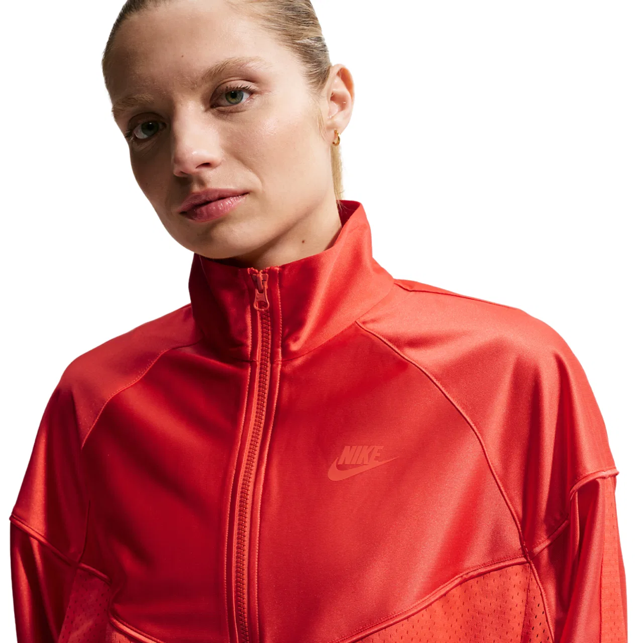 Женская куртка Heritage Festival Windrunner Nike, цвет Lt Crimson/Lt Crimson