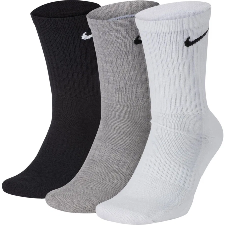 Комплект спортивных носков с технологией Dri-FIT Nike, Черный